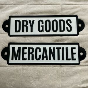 Farmhouse Metal Kitchen Decor